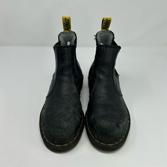 Dr. Martens Arbor ST Chelsea Boots Black Leather Steel Toe Slip Resistant Size 7 - Picture 5 of 16